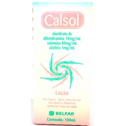 Calamina(calsol)locao Bel 100ml
