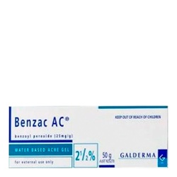 Benzac Ac Gel 2.5% 60gr
