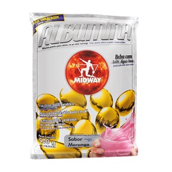 Albumina Morango 500gr Midway