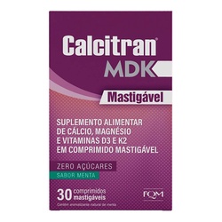 Calcitran Mdk Mastigavel (div) 30cpr