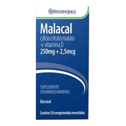Calcio D (malacal) (bra) 30cps