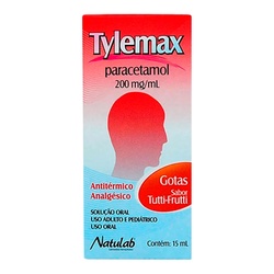 Paracetamol(tylemax)gts Tutti Fruit 15ml