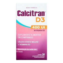 Calcitran 600+d3 (div) 30cpr