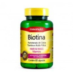 Biotina (vit B1,b5, Ac Folico) 60 Caps