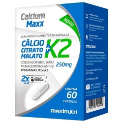 Calcium Maxx(calcium Mal+k2) 60 Cpr