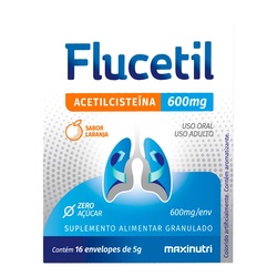 Acetilcisteina 600 Maxi 16en (flucetil