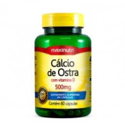 Calcio De Ostra 500mg 60 Caps