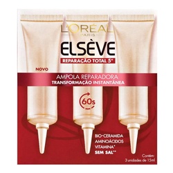 Ampola Elseve Repar Total 3x15 Ml