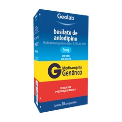 Anlodipino 5mg (geo) 30cpr