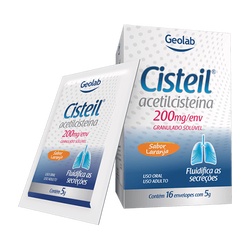Acetilcisteina(cisteil)200mg Geo 16 Env
