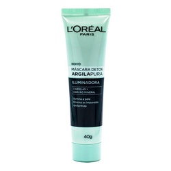 Argila Pura Masc Detox Iluminadora 40 G