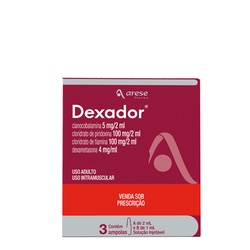 Dexador 5000mg Inj. C/03 Amp