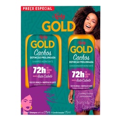 Kit Niely Gold(sh 275ml+co 175ml)cachos
