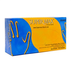 Luvas Proced.latex (g)(supermax) 100 Par